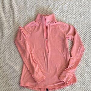 Under Armour Coral Quarter-Zip Top